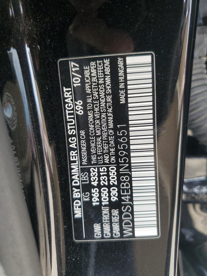 WDDSJ4EB8JN595651 2018 Mercedes-Benz Cla 250