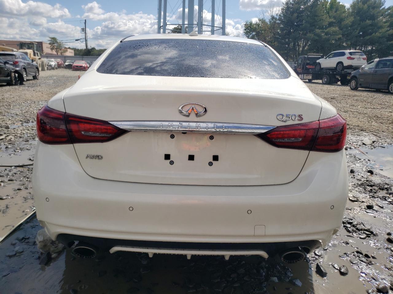 2019 Infiniti Q50 Red Sport 400 VIN: JN1FV7AR9KM801171 Lot: 69300964