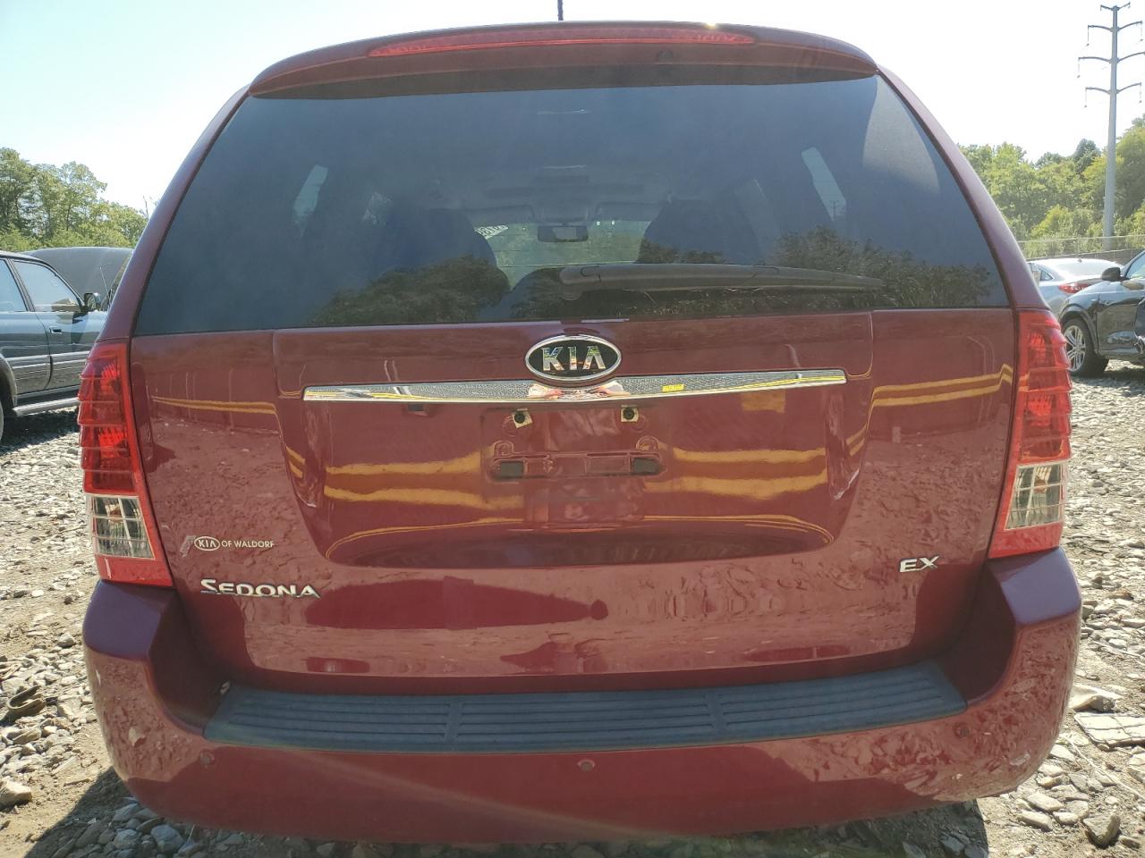 2011 Kia Sedona Ex VIN: KNDMH4C72B6396121 Lot: 67395364