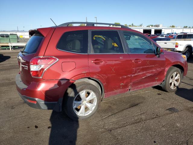 Паркетники SUBARU FORESTER 2014 Бордовый