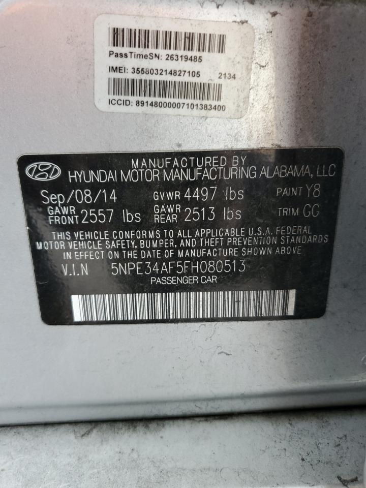 5NPE34AF5FH080513 2015 Hyundai Sonata Sport