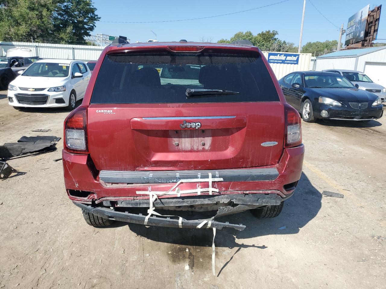 VIN 1C4NJCEB7ED660681 2014 JEEP COMPASS no.6