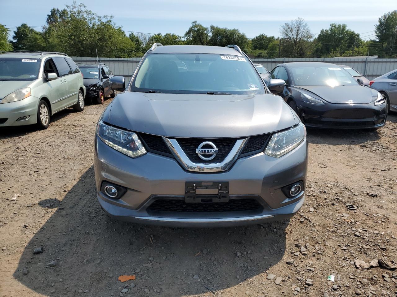 2016 Nissan Rogue S VIN: KNMAT2MV4GP666552 Lot: 70258524