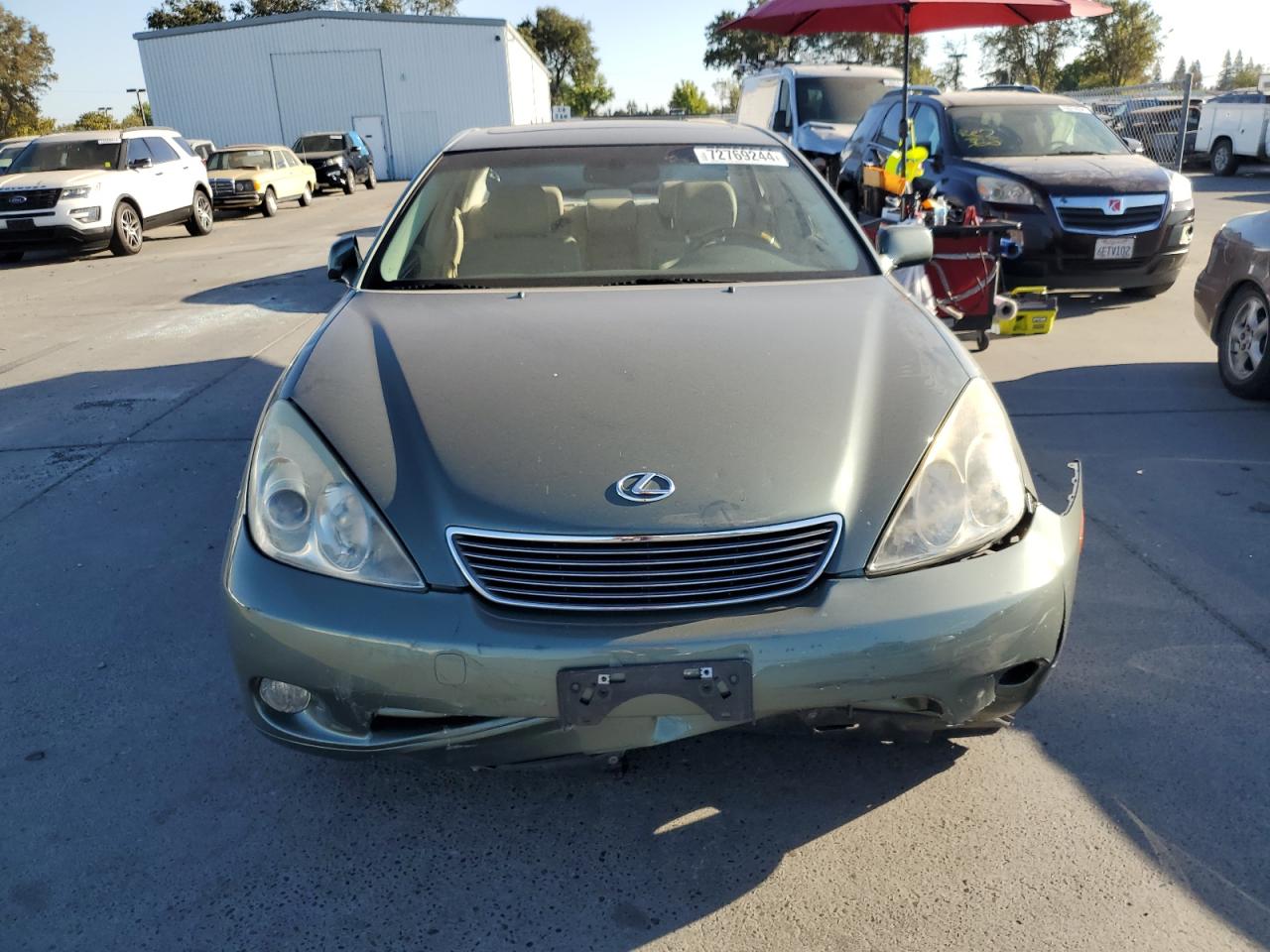 2005 Lexus Es 330 VIN: JTHBA30G555114900 Lot: 72769244