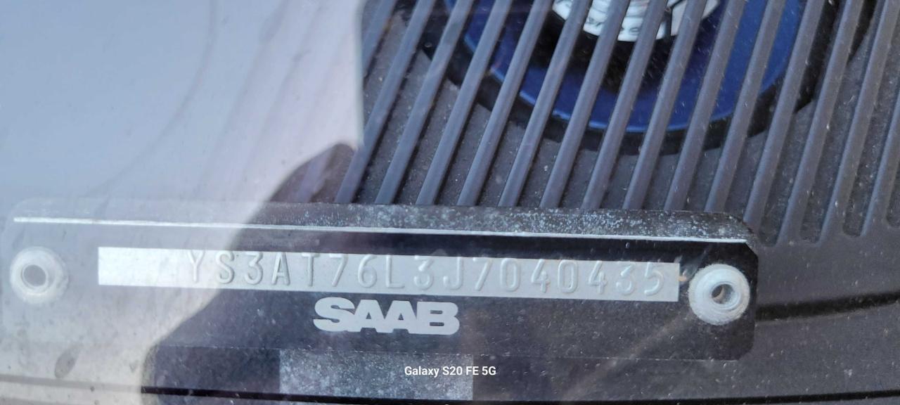 YS3AT76L3J7040435 1988 Saab 900