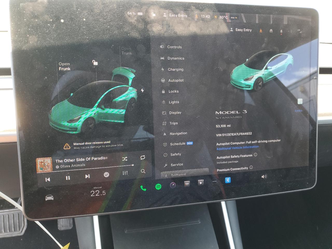 2020 Tesla Model 3 VIN: 5YJ3E1EA7LF644932 Lot: 71501094