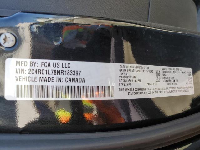 2C4RC1L78NR183397 Chrysler Pacifica H 13