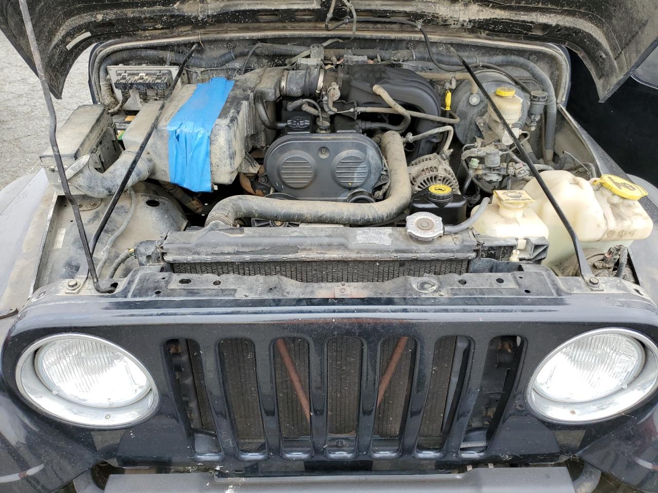 2004 Jeep Wrangler / Tj Se VIN: 1J4FA29154P744568 Lot: 72000464