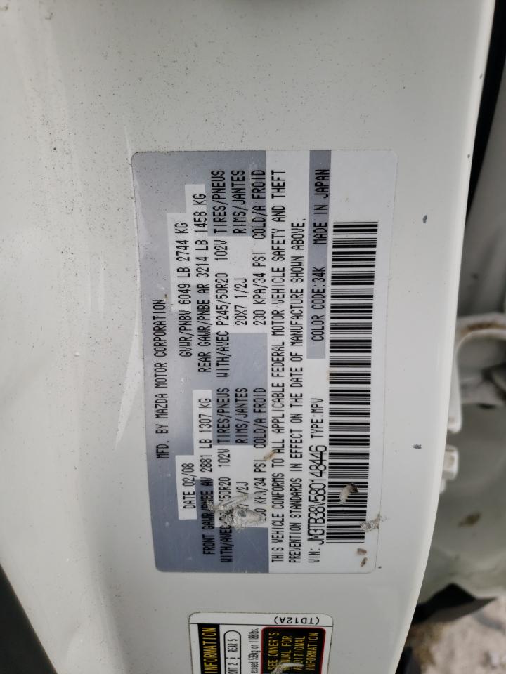 JM3TB38V580148446 2008 Mazda Cx-9