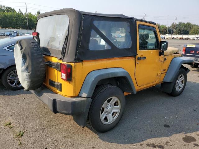  JEEP WRANGLER 2012 Yellow