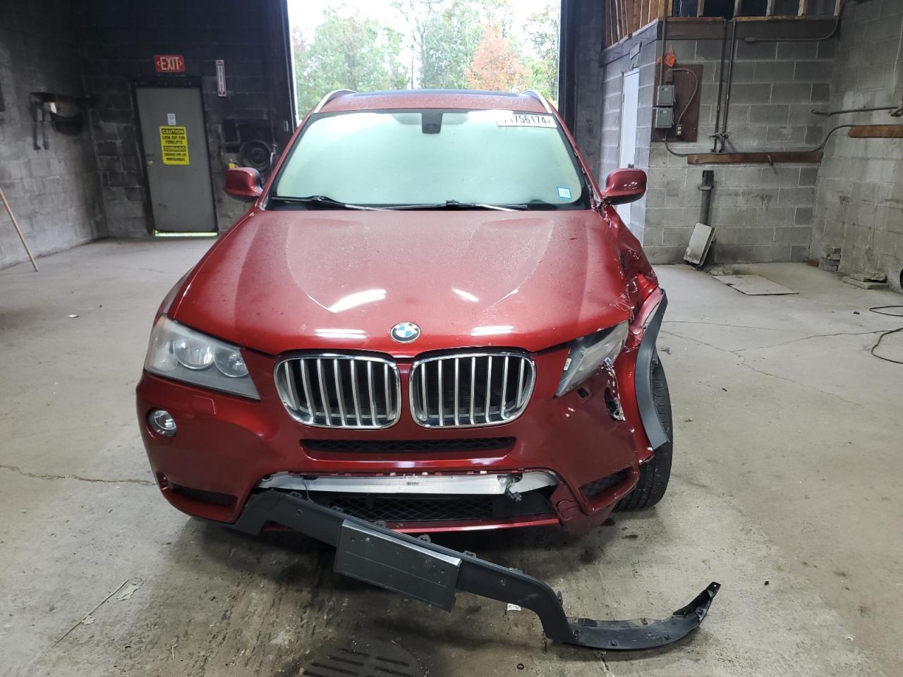 VIN 5UXWX9C50E0D25726 2014 BMW X3 no.5