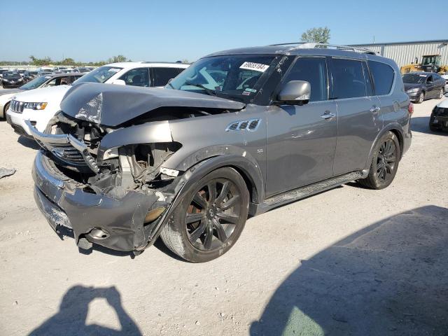 2014 Infiniti Qx80  en Venta en Kansas City, KS - Front End