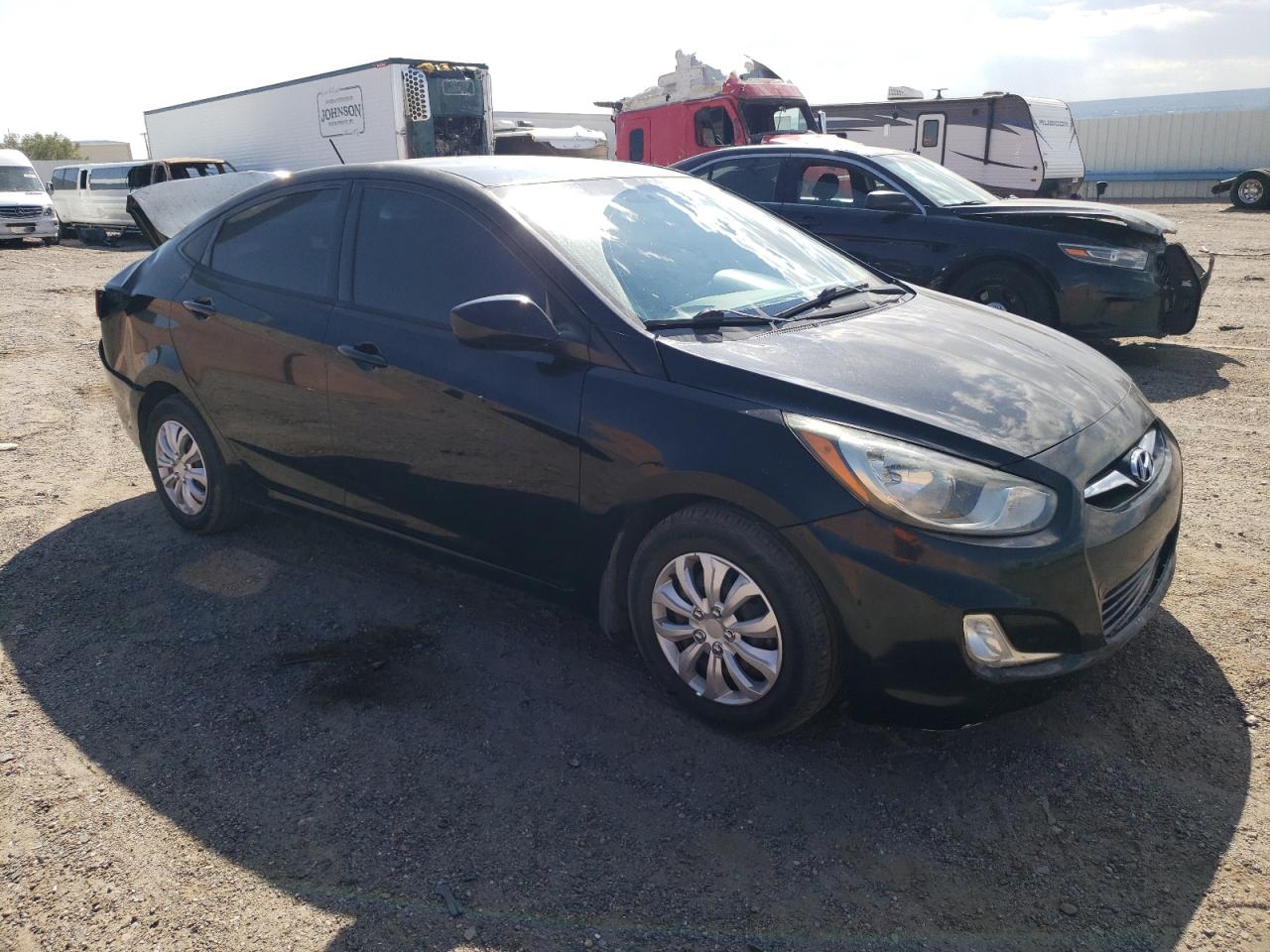 2013 Hyundai Accent Gls VIN: KMHCU4AE8DU454249 Lot: 70344374