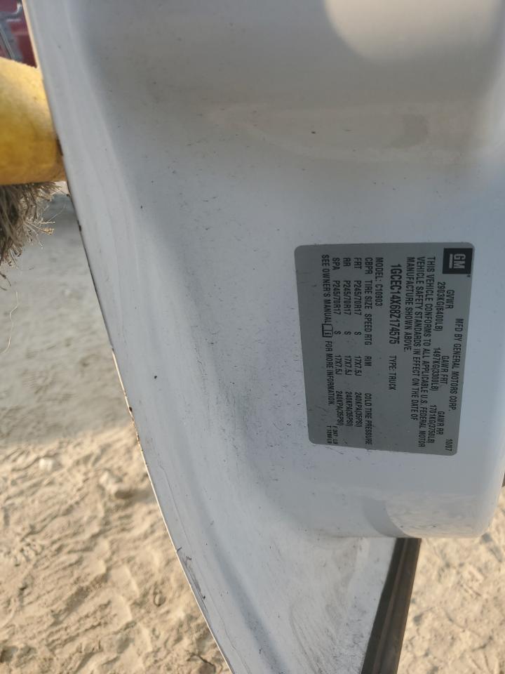 2008 Chevrolet Silverado C1500 VIN: 1GCEC14X68Z174575 Lot: 71340724