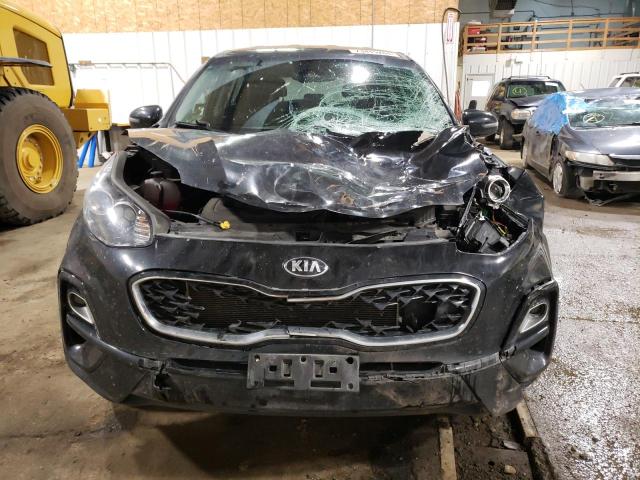  KIA SPORTAGE 2021 Чорний