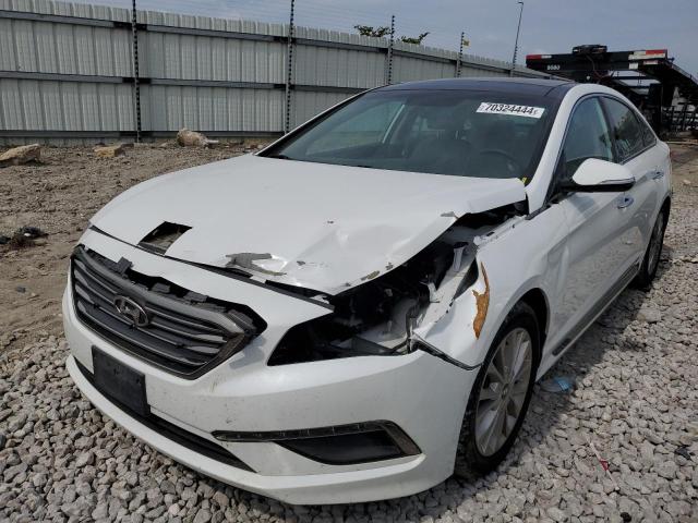  HYUNDAI SONATA 2015 White