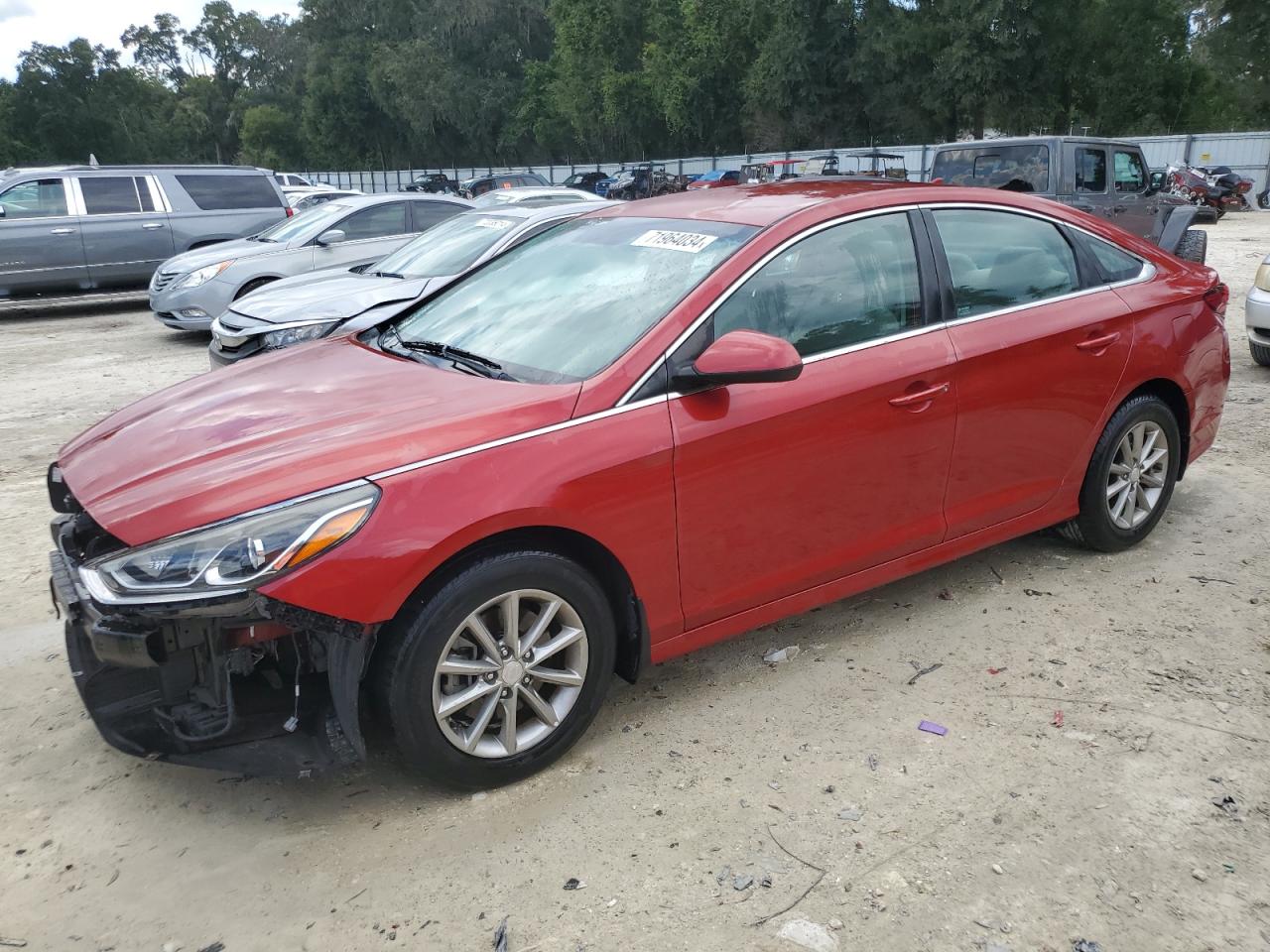 5NPE24AF7JH713766 2018 HYUNDAI SONATA - Image 1