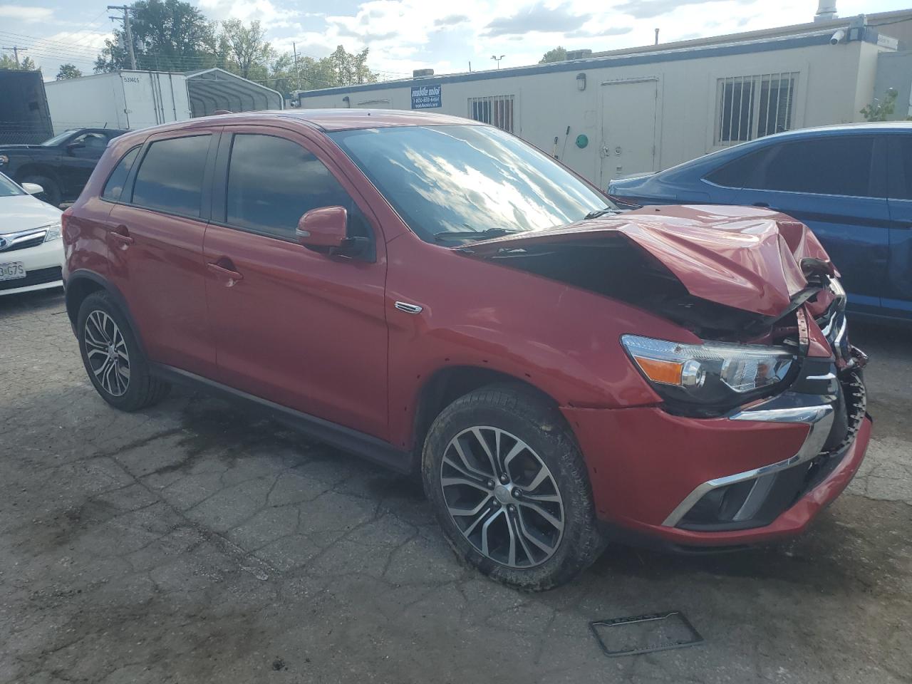 JA4AR3AW4JU013630 2018 Mitsubishi Outlander Sport Es