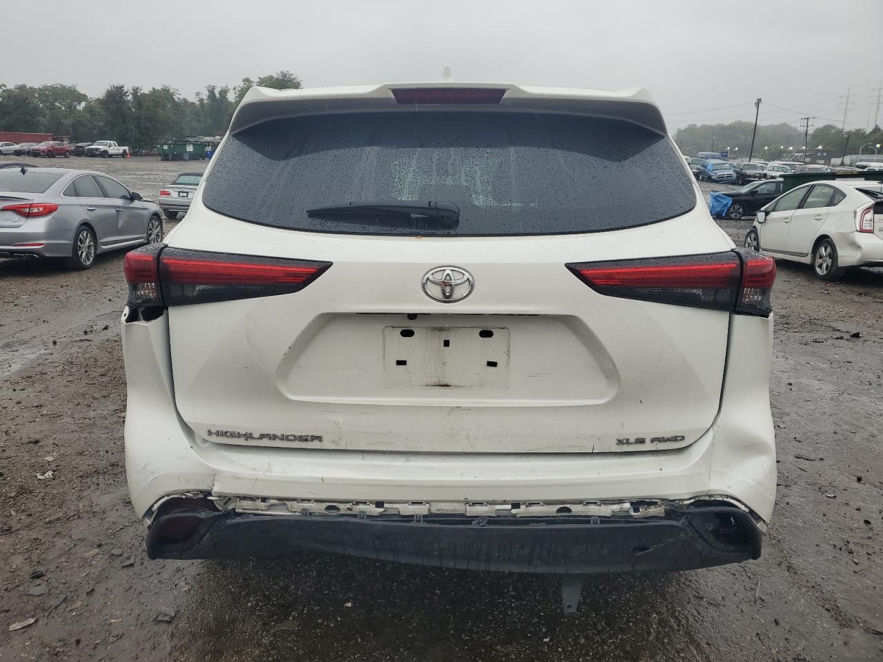 2021 Toyota Highlander Xle VIN: 5TDGZRBH6MS113420 Lot: 73148834