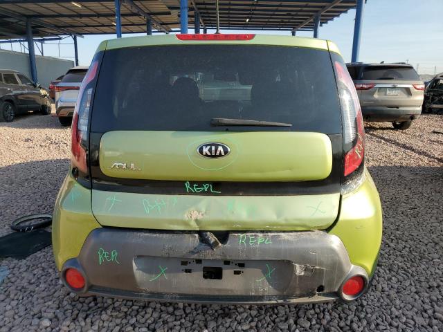  KIA SOUL 2015 Зелений