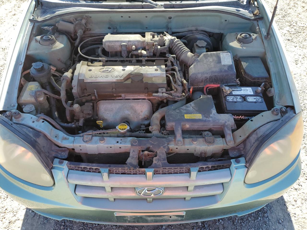 KMHCG35C83U257641 2003 Hyundai Accent Gl