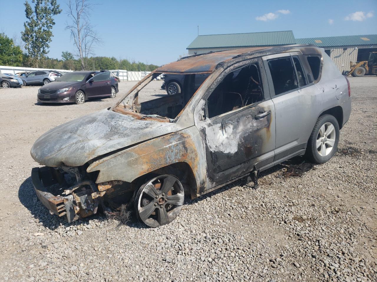2017 Jeep Compass Latitude for Sale in Angola, NY - Burn