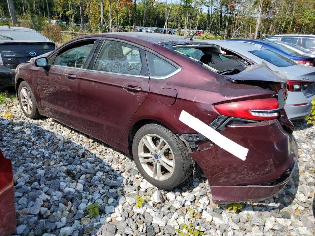  FORD FUSION 2018 Maroon