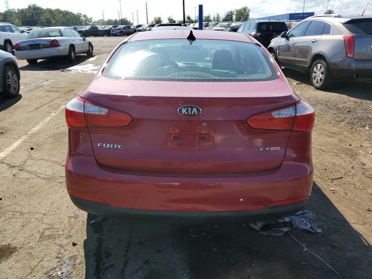 KNAFX4A87E5088392 2014 Kia Forte Ex