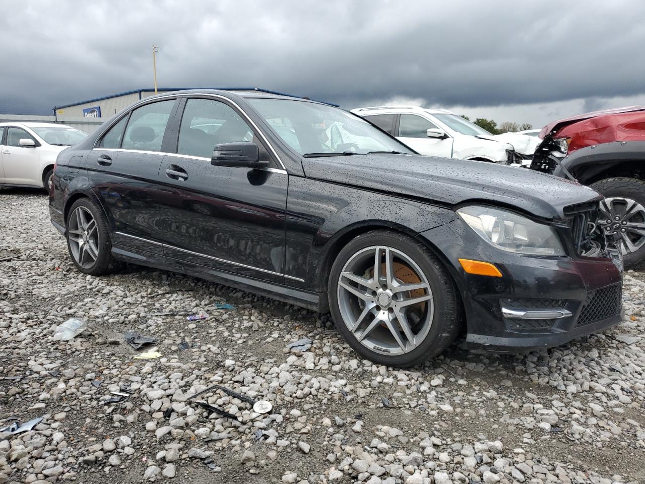 VIN WDDGF8AB6ER315213 2014 MERCEDES-BENZ C-CLASS no.4