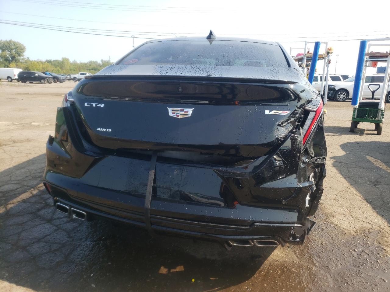 2022 Cadillac Ct4-V VIN: 1G6DH5RL1N0114622 Lot: 71291434