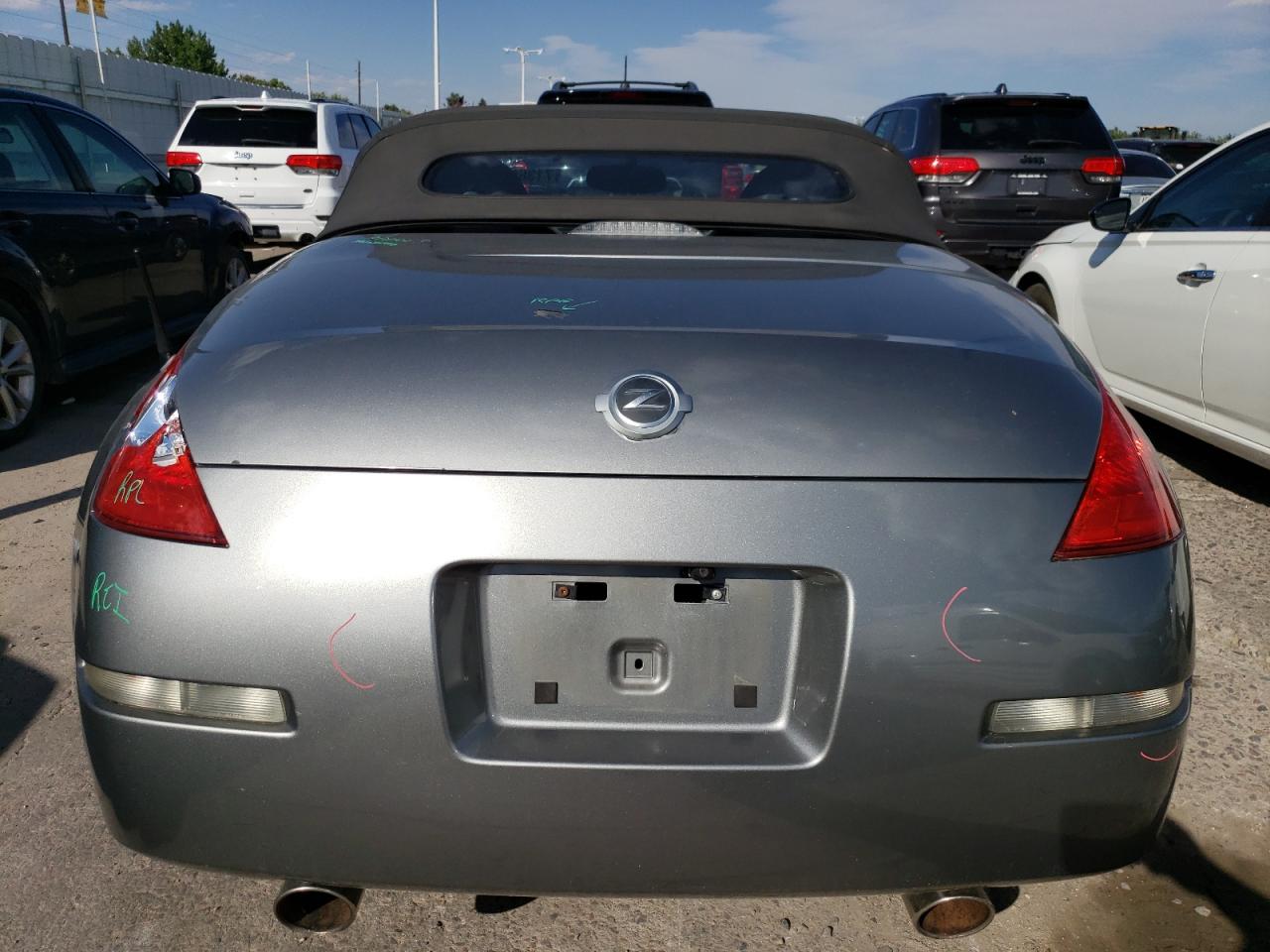 2004 Nissan 350Z Roadster VIN: JN1AZ36D64T110158 Lot: 71365374