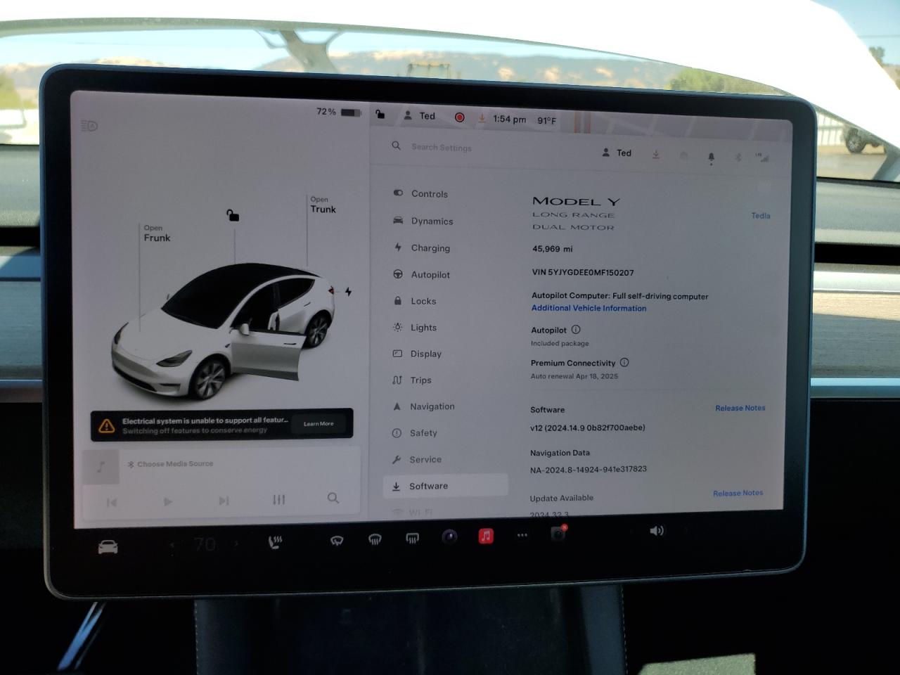 5YJYGDEE0MF150207 2021 Tesla Model Y