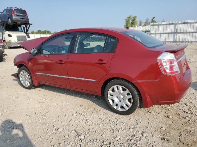  NISSAN SENTRA 2012 Czerwony