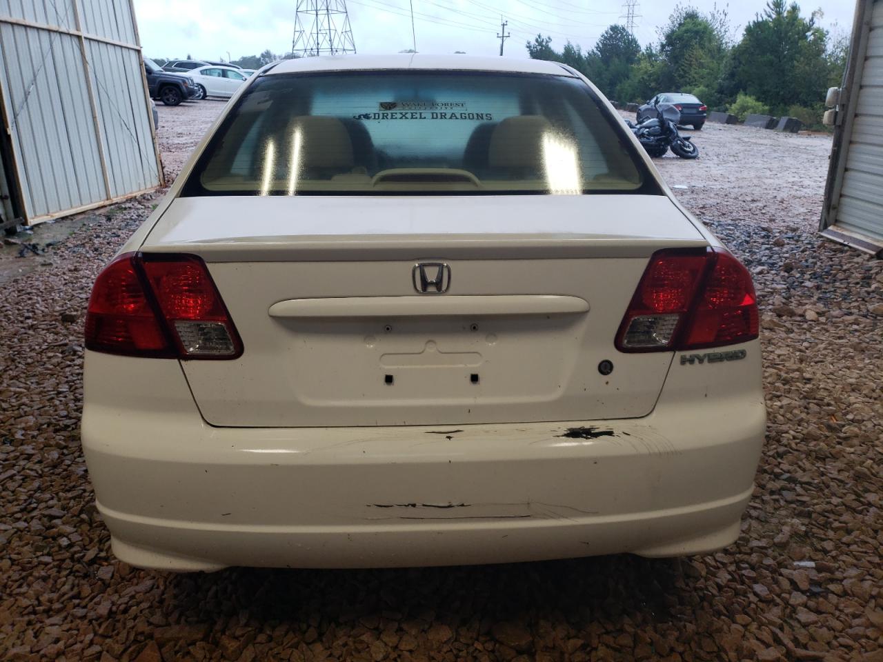 JHMES96685S001990 2005 Honda Civic Hybrid