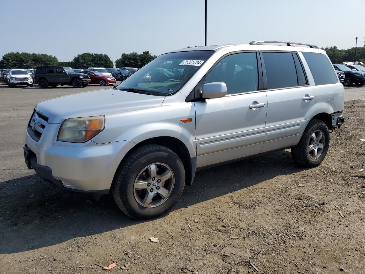 2007 Honda Pilot Exl VIN: 2HKYF18707H529955 Lot: 71364724