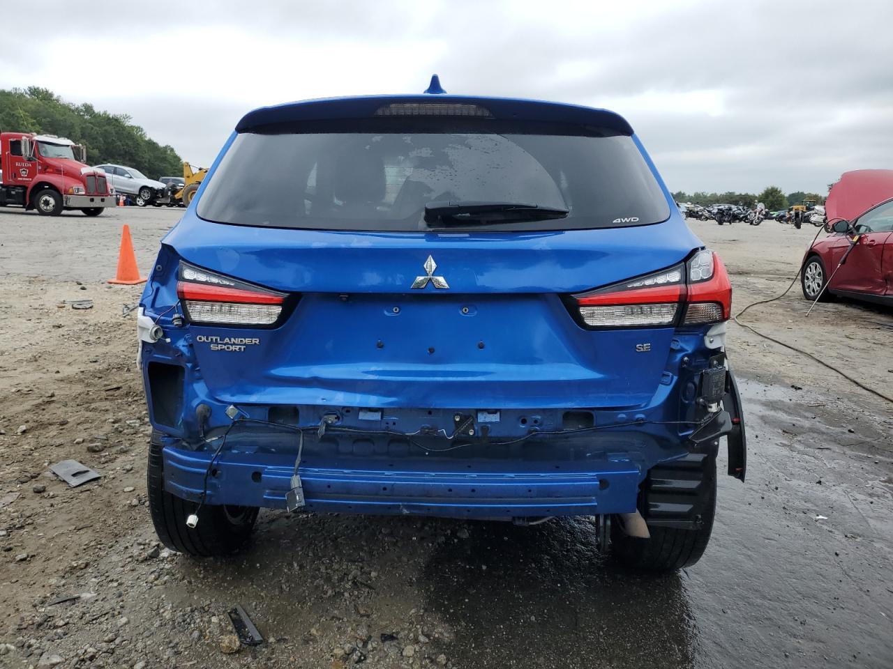 2021 Mitsubishi Outlander Sport Es VIN: JA4ARUAU2MU010640 Lot: 71269004