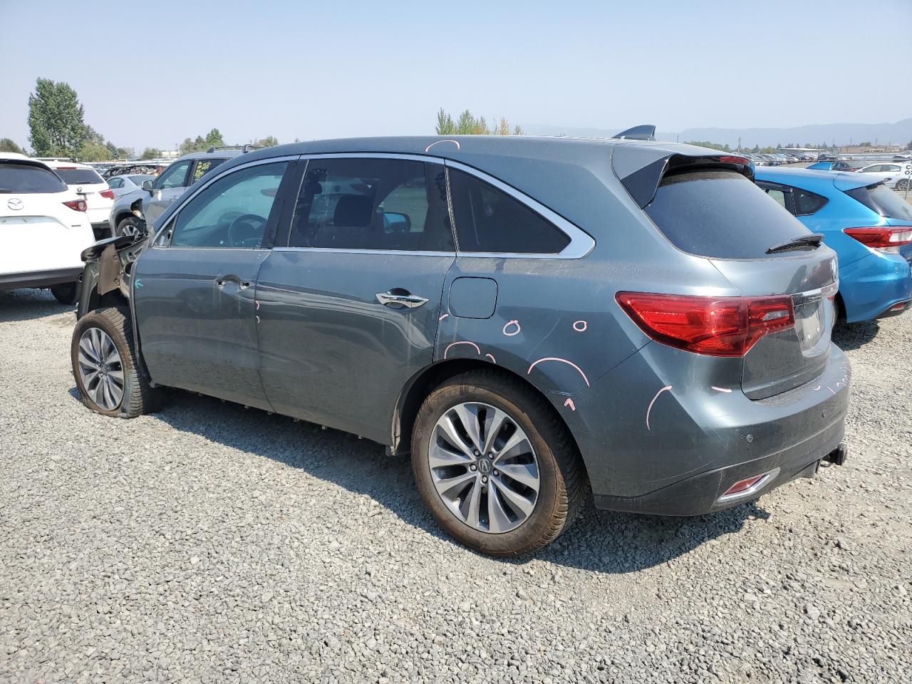 2014 Acura Mdx Technology VIN: 5FRYD4H49EB040154 Lot: 68878484