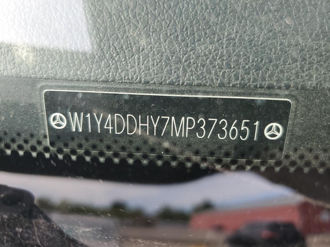 2021 Mercedes-Benz Sprinter 2500 VIN: W1Y4DDHY7MP373651 Lot: 71100944