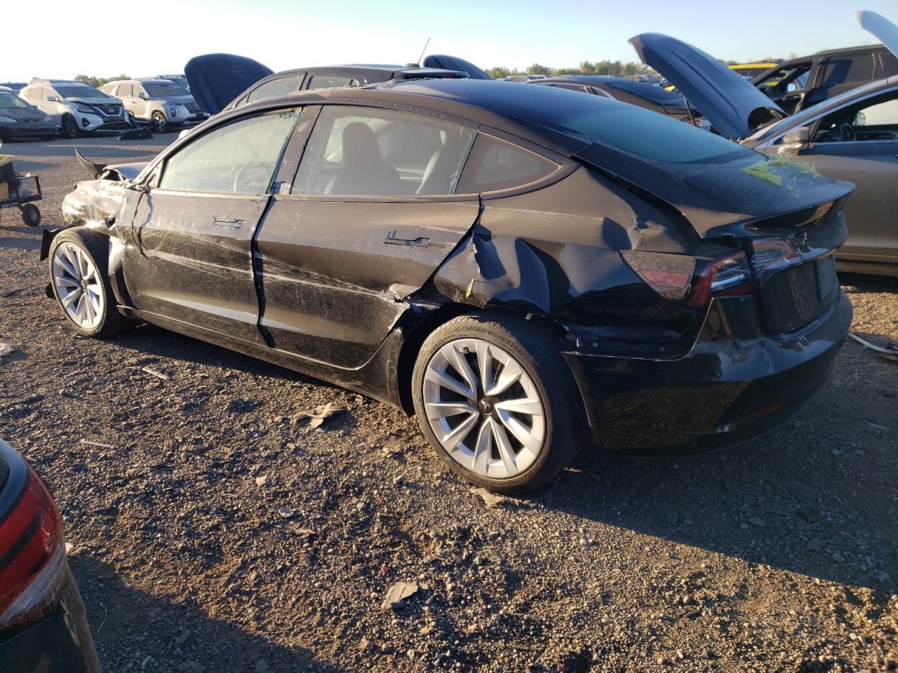 5YJ3E1EA4MF052826 2021 TESLA MODEL 3 - Image 2