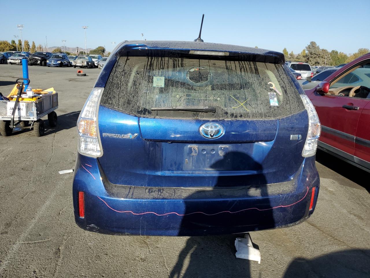 2012 Toyota Prius V VIN: JTDZN3EU1C3180095 Lot: 72803494