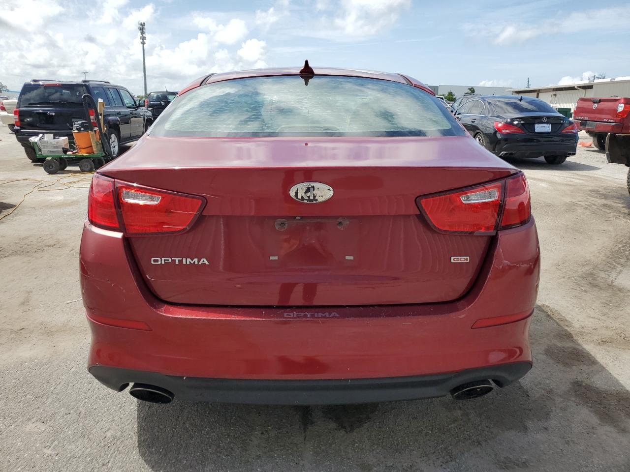 5XXGM4A71EG287022 2014 Kia Optima Lx