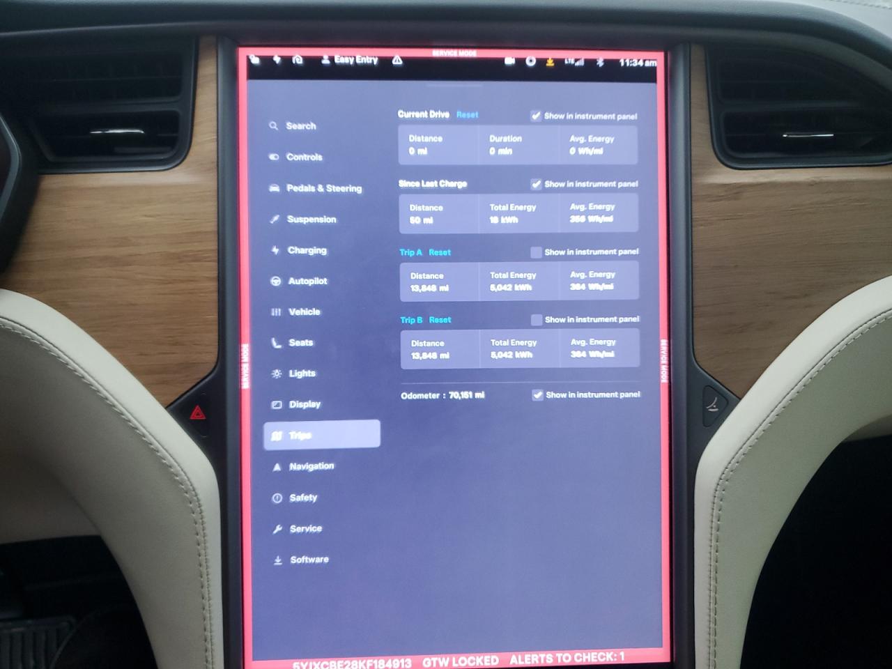 5YJXCBE28KF184913 2019 Tesla Model X