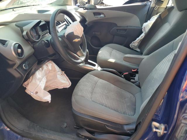Хетчбеки CHEVROLET SONIC 2014 Синій