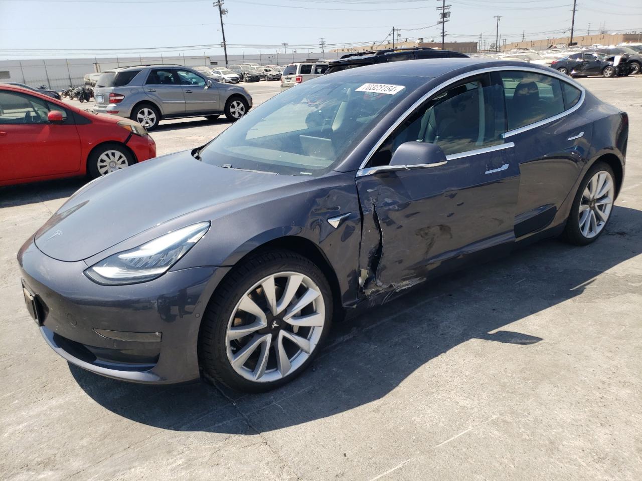 5YJ3E1EA8JF163357 2018 TESLA MODEL 3 - Image 1