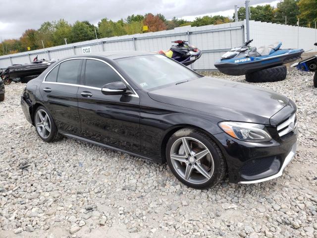  MERCEDES-BENZ C-CLASS 2015 Чорний