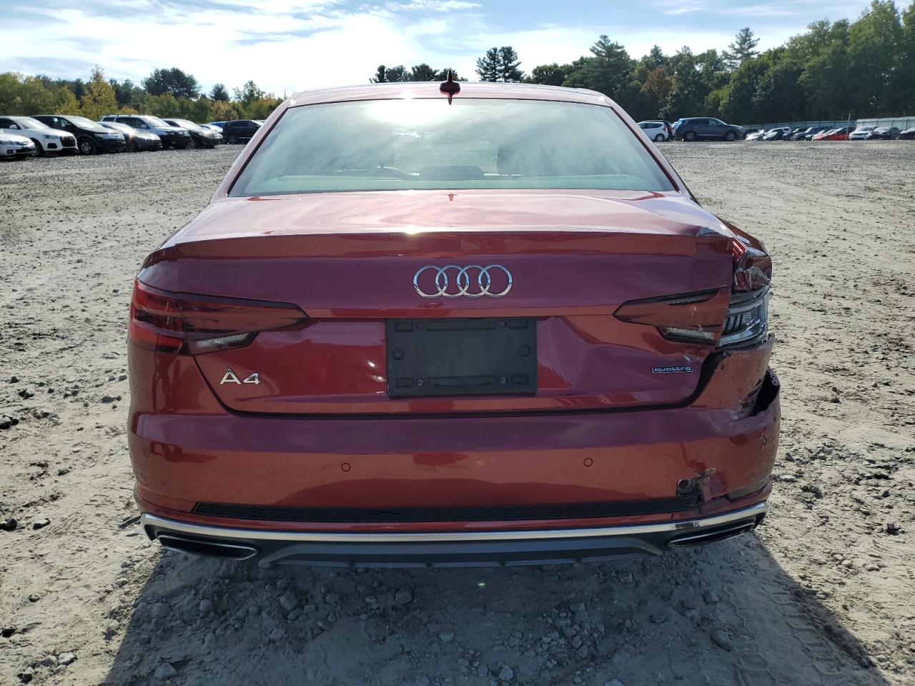 2019 Audi A4 Premium Plus VIN: WAUENAF47KA024104 Lot: 73681774