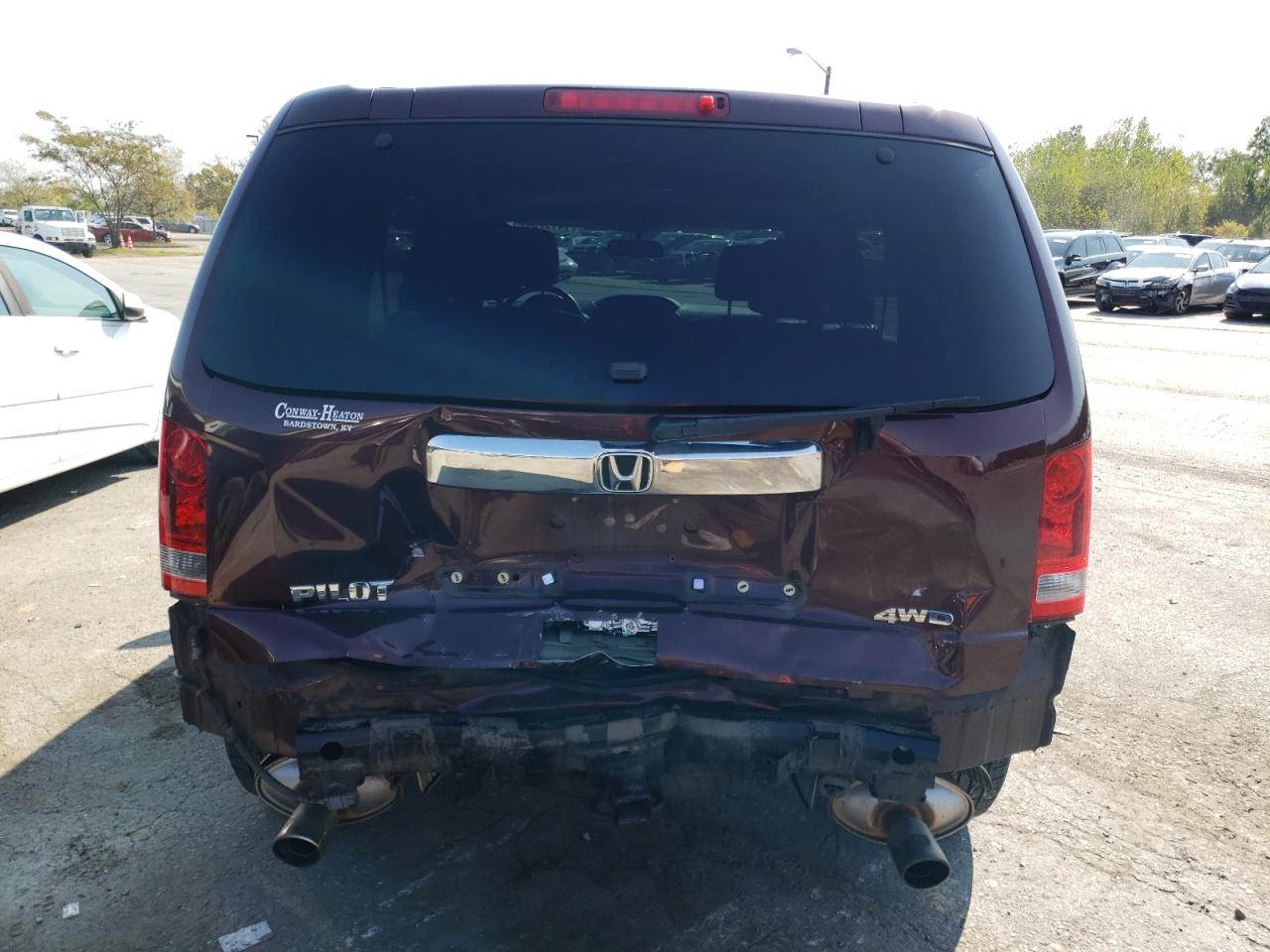 5FNYF4H55EB056792 2014 Honda Pilot Exl