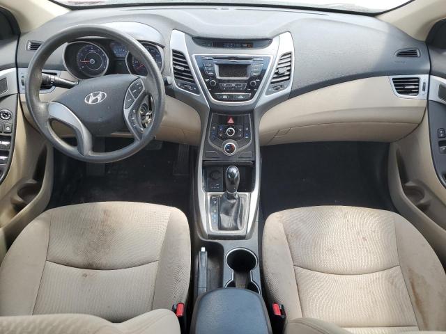  HYUNDAI ELANTRA 2014 Czerwony