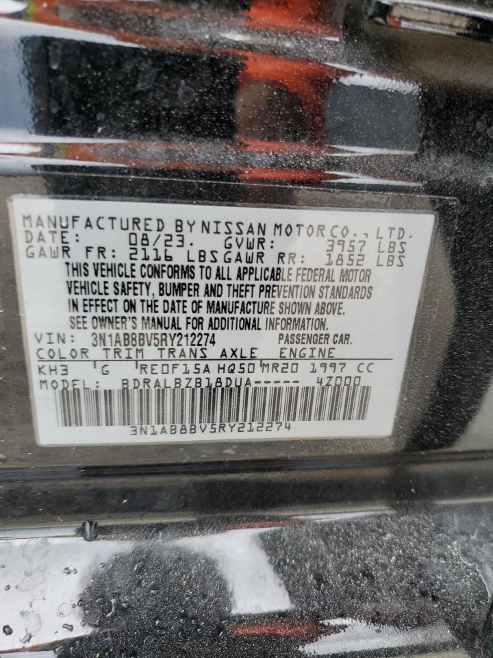 VIN 3N1AB8BV5RY212274 2024 NISSAN SENTRA no.12