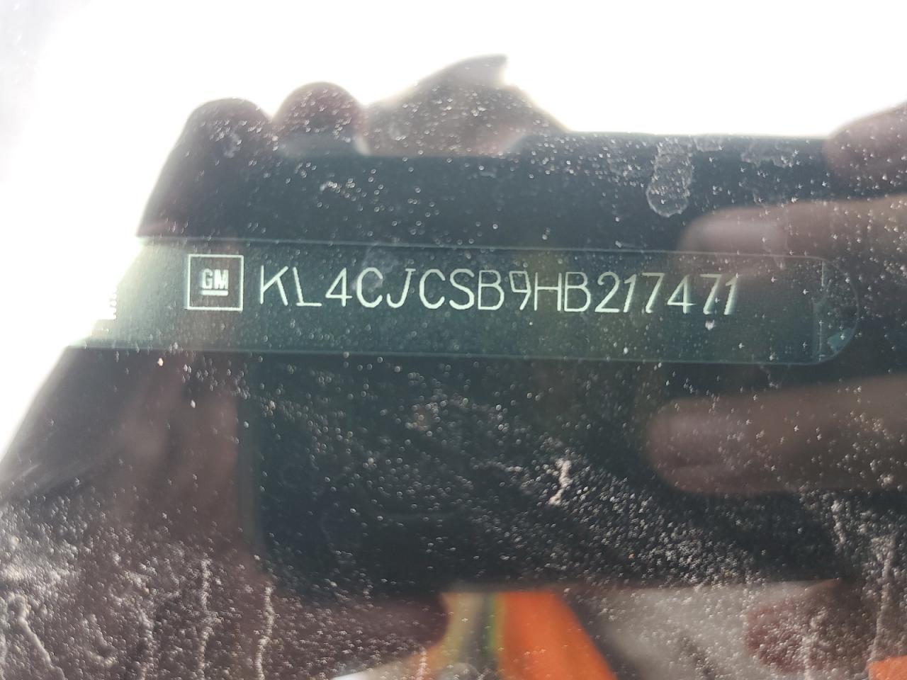 KL4CJCSB9HB217471 2017 Buick Encore Essence